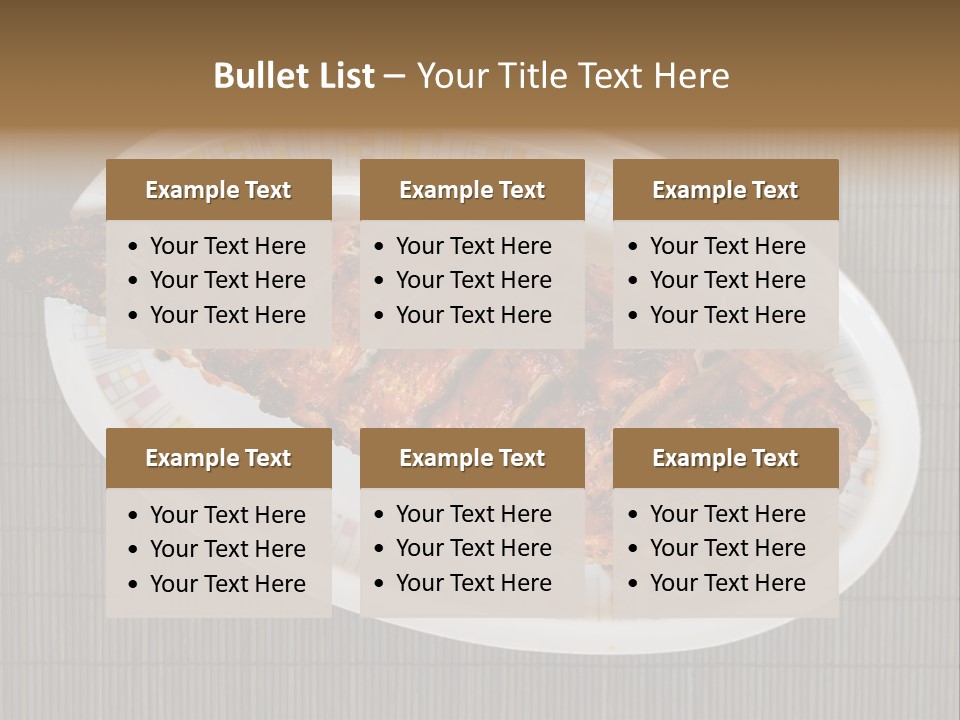 Fall Fire Pan PowerPoint Template