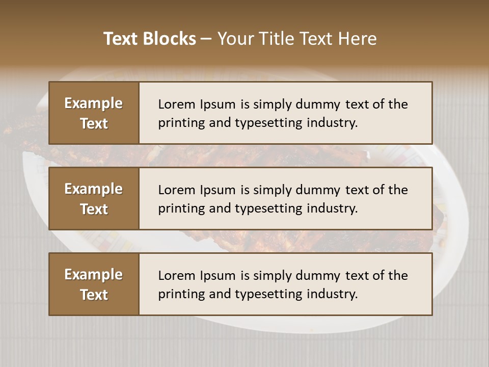 Fall Fire Pan PowerPoint Template
