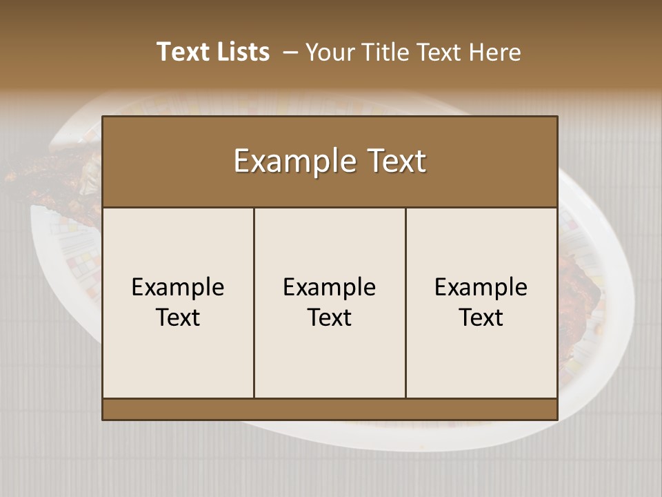 Fall Fire Pan PowerPoint Template
