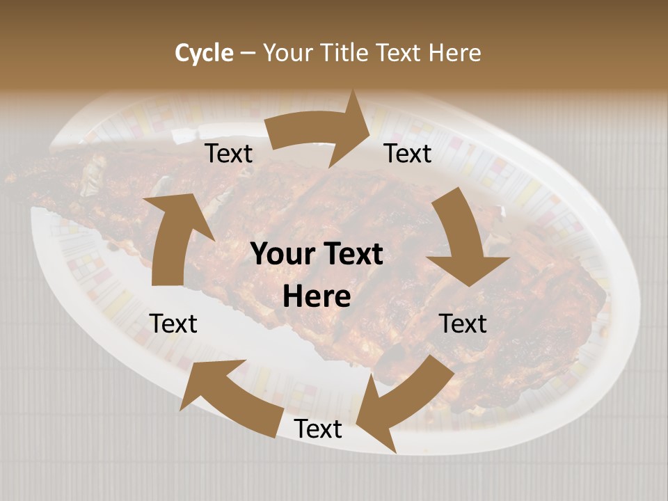 Fall Fire Pan PowerPoint Template