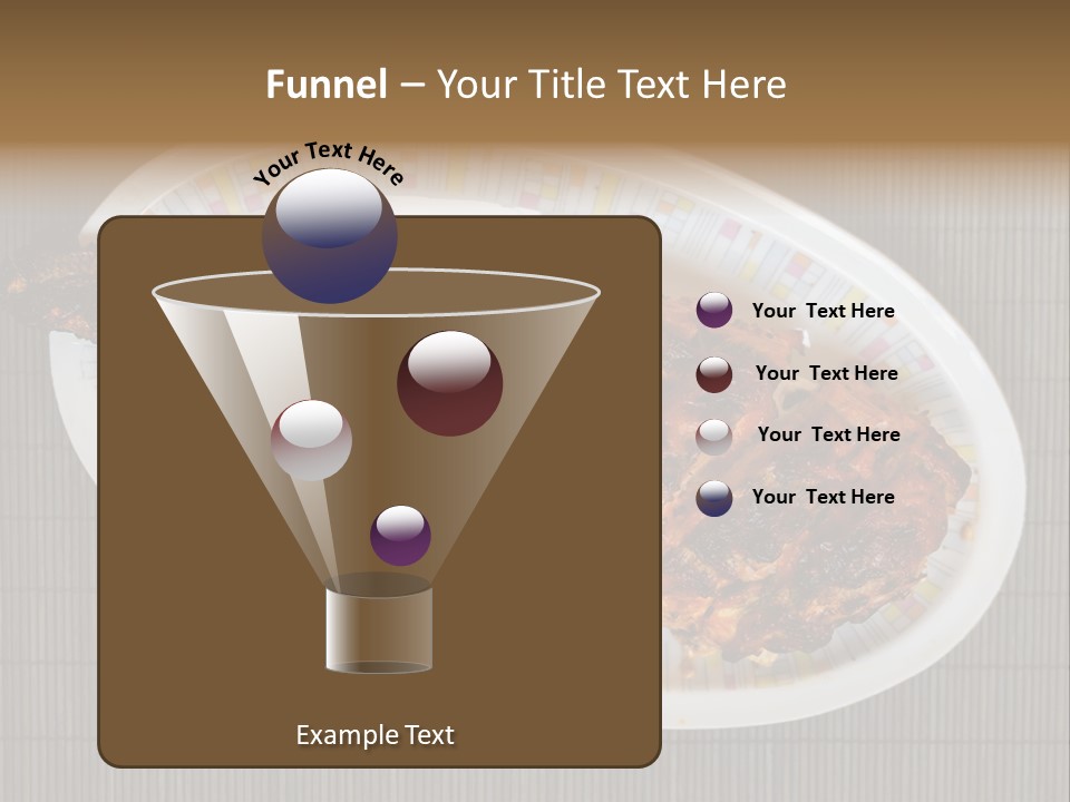 Fall Fire Pan PowerPoint Template