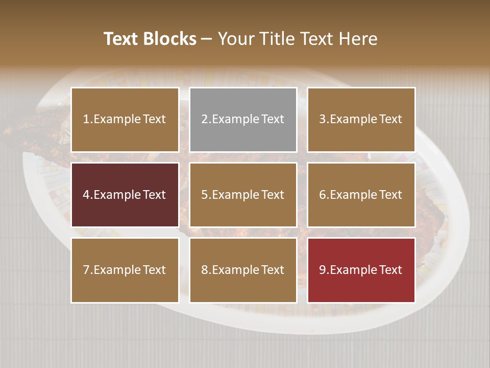 Fall Fire Pan PowerPoint Template