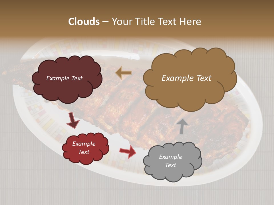 Fall Fire Pan PowerPoint Template