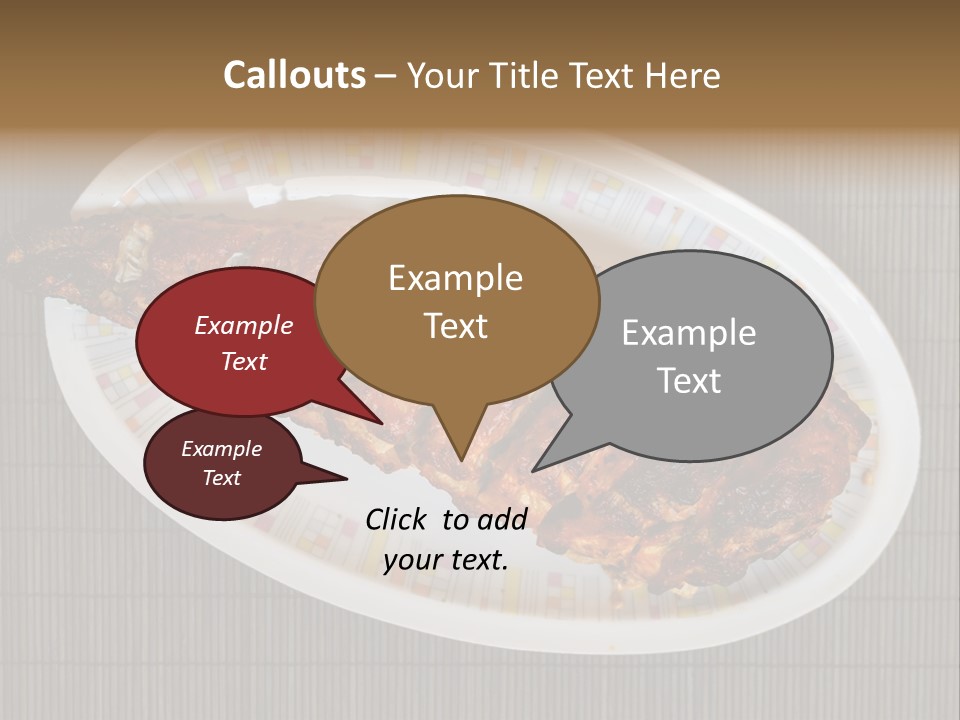 Fall Fire Pan PowerPoint Template