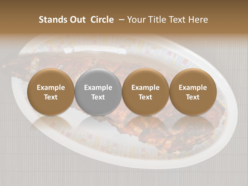 Fall Fire Pan PowerPoint Template