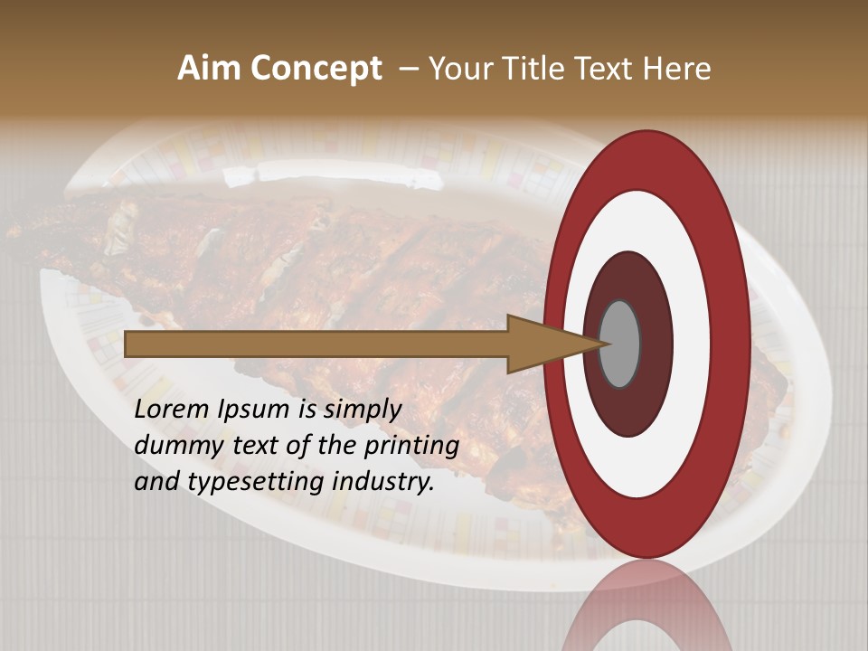 Fall Fire Pan PowerPoint Template