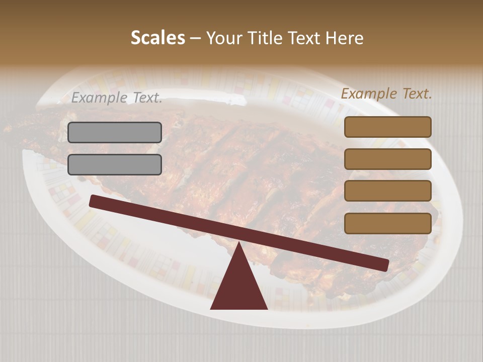 Fall Fire Pan PowerPoint Template