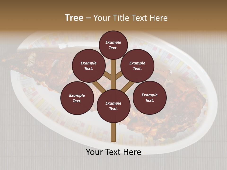 Fall Fire Pan PowerPoint Template