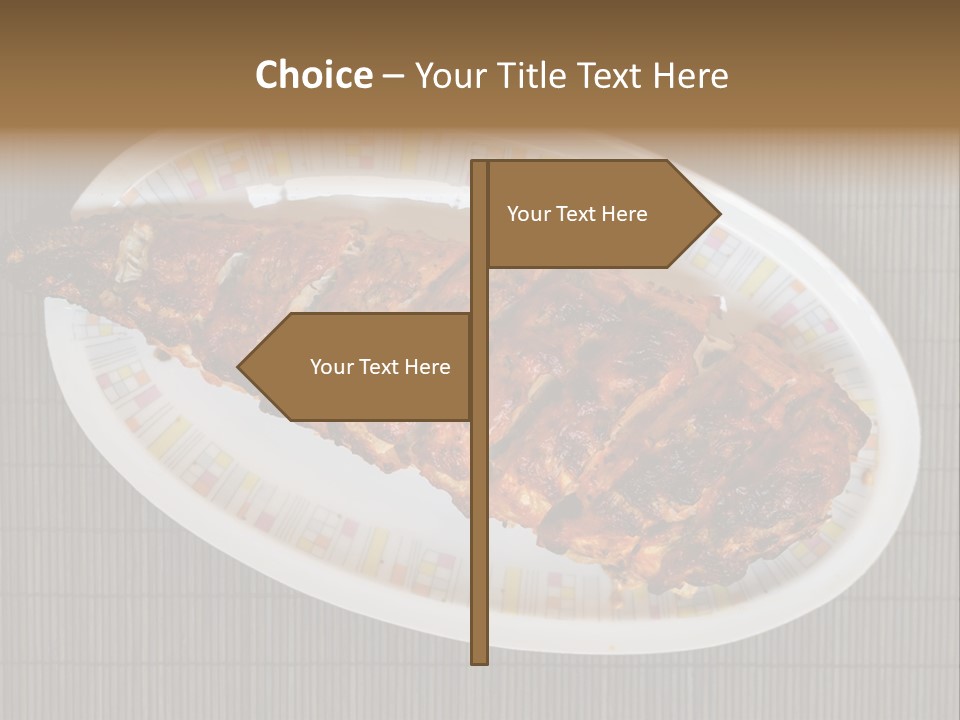 Fall Fire Pan PowerPoint Template