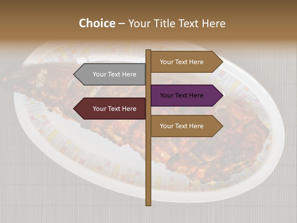 Fall Fire Pan PowerPoint Template