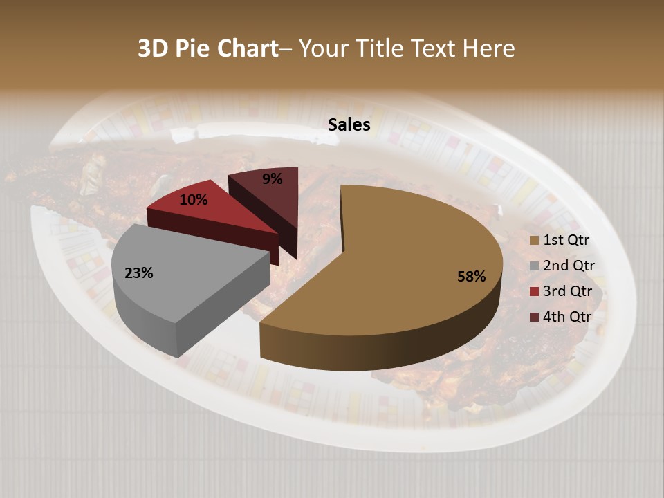 Fall Fire Pan PowerPoint Template