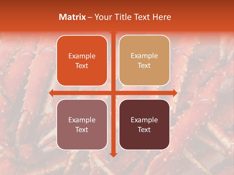 Leg Ice Food And Drink PowerPoint Template