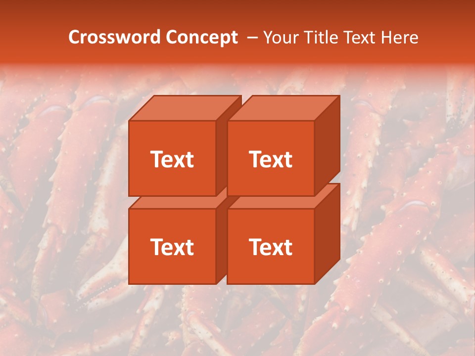 Leg Ice Food And Drink PowerPoint Template