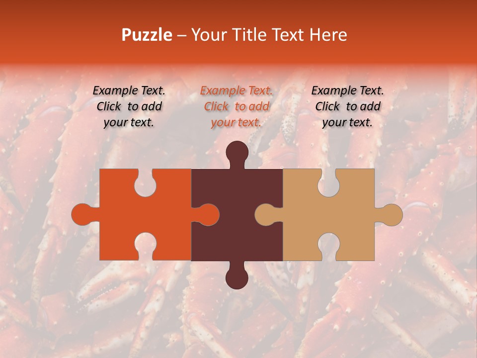 Leg Ice Food And Drink PowerPoint Template