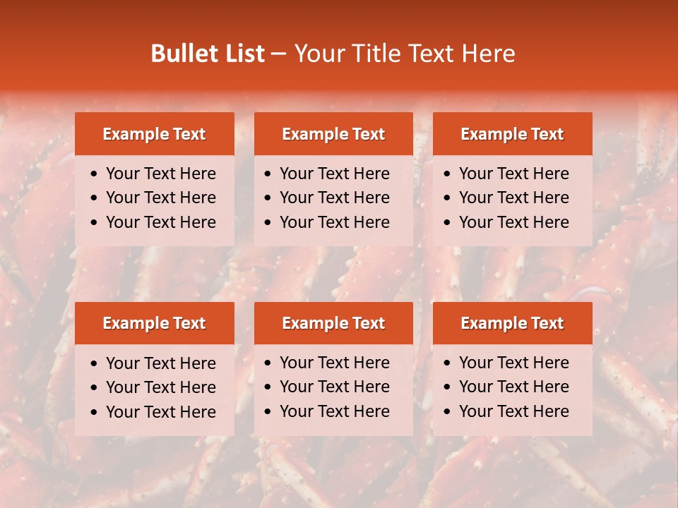 Leg Ice Food And Drink PowerPoint Template