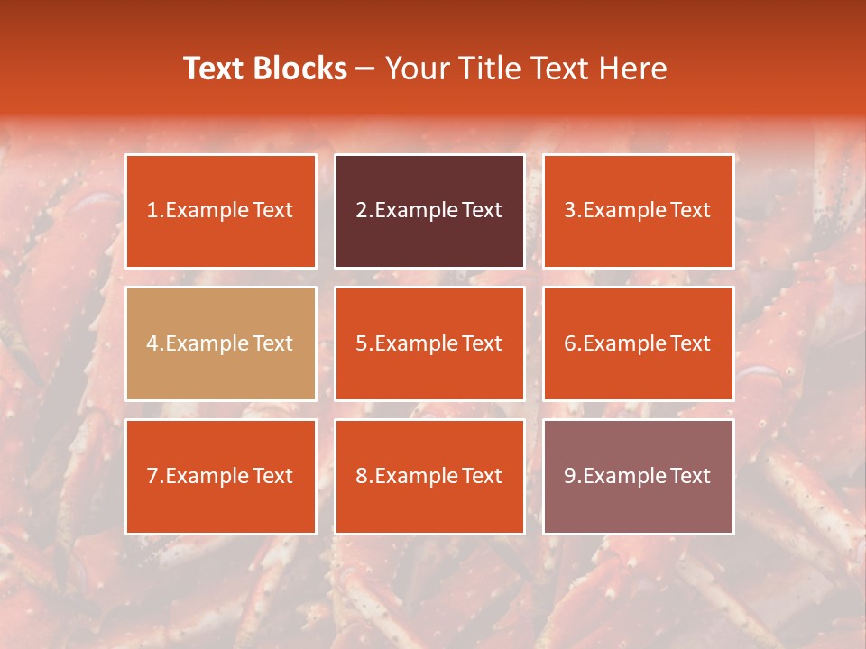 Leg Ice Food And Drink PowerPoint Template