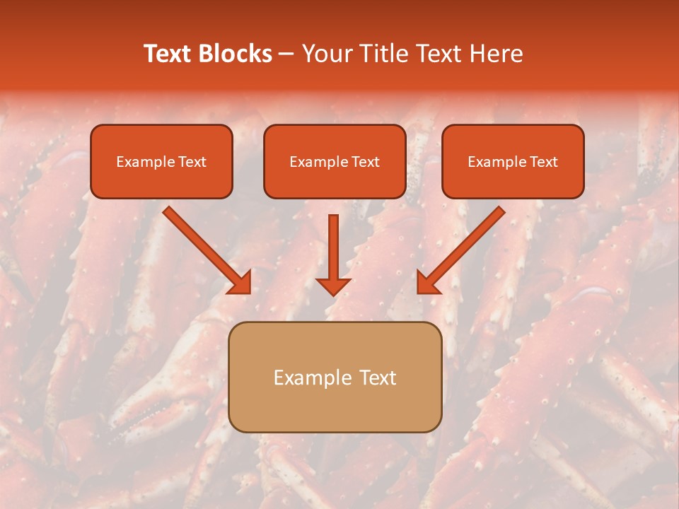 Leg Ice Food And Drink PowerPoint Template