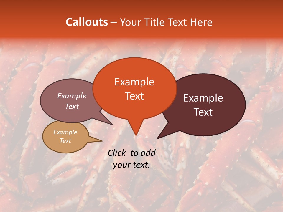 Leg Ice Food And Drink PowerPoint Template