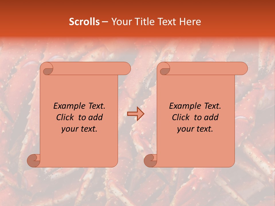 Leg Ice Food And Drink PowerPoint Template