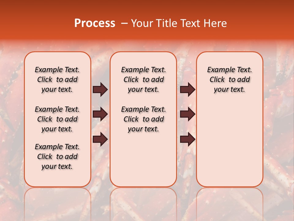 Leg Ice Food And Drink PowerPoint Template