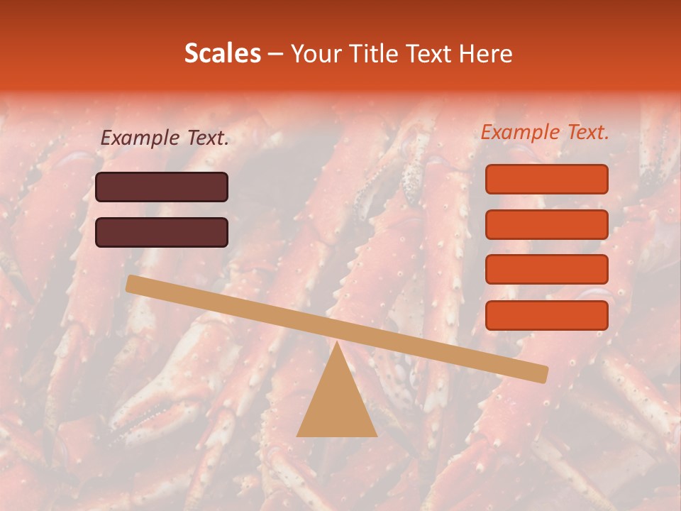 Leg Ice Food And Drink PowerPoint Template