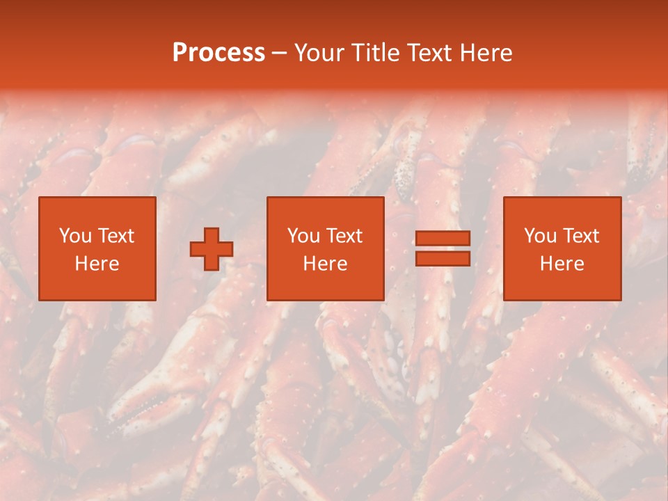 Leg Ice Food And Drink PowerPoint Template