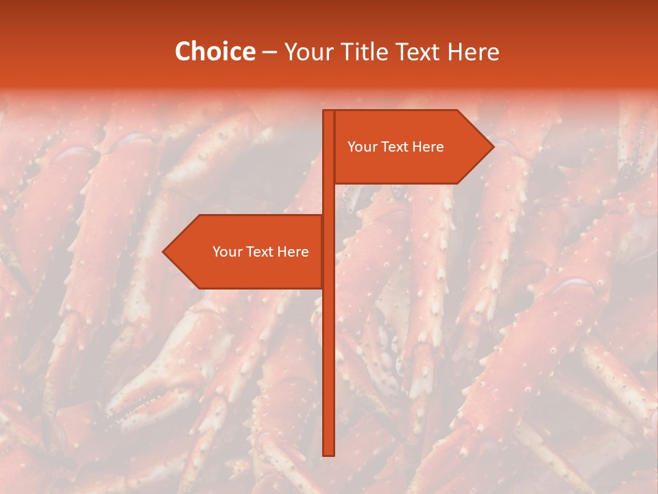 Leg Ice Food And Drink PowerPoint Template