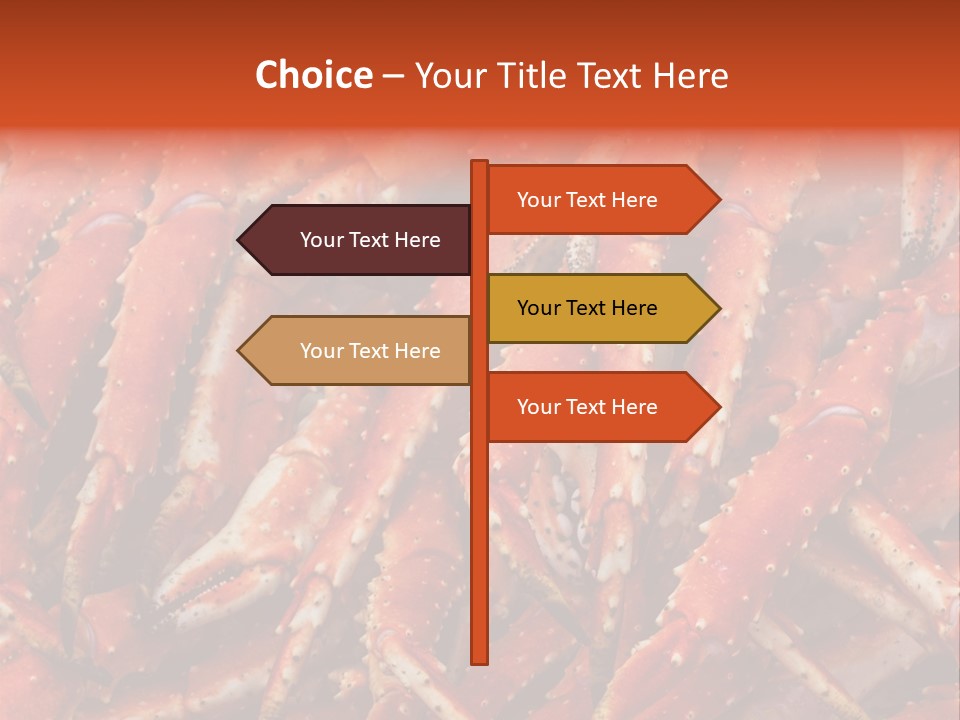 Leg Ice Food And Drink PowerPoint Template