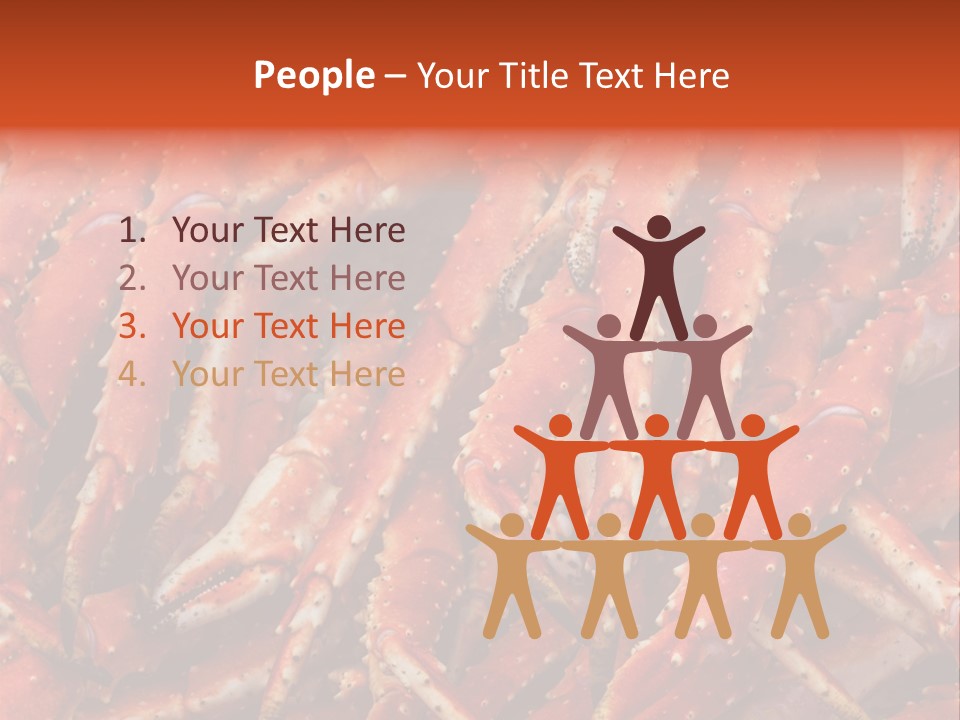 Leg Ice Food And Drink PowerPoint Template