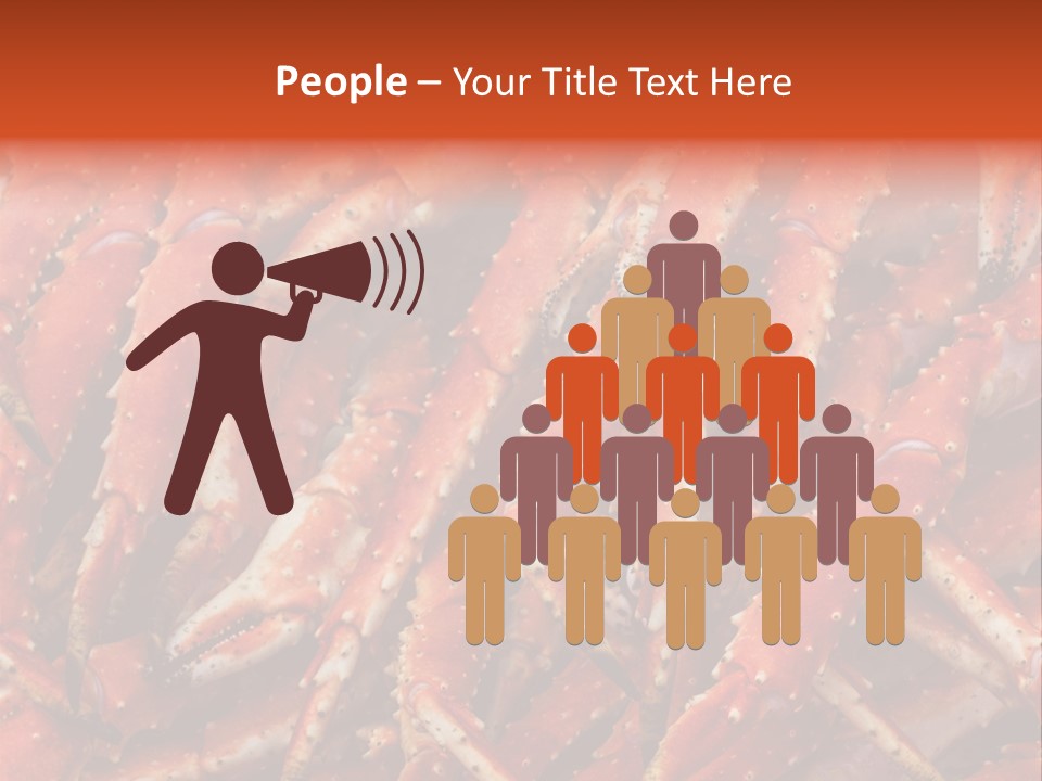 Leg Ice Food And Drink PowerPoint Template