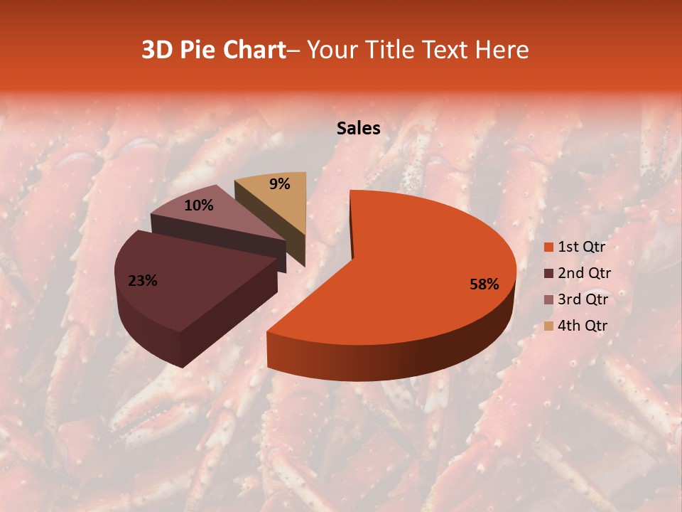 Leg Ice Food And Drink PowerPoint Template