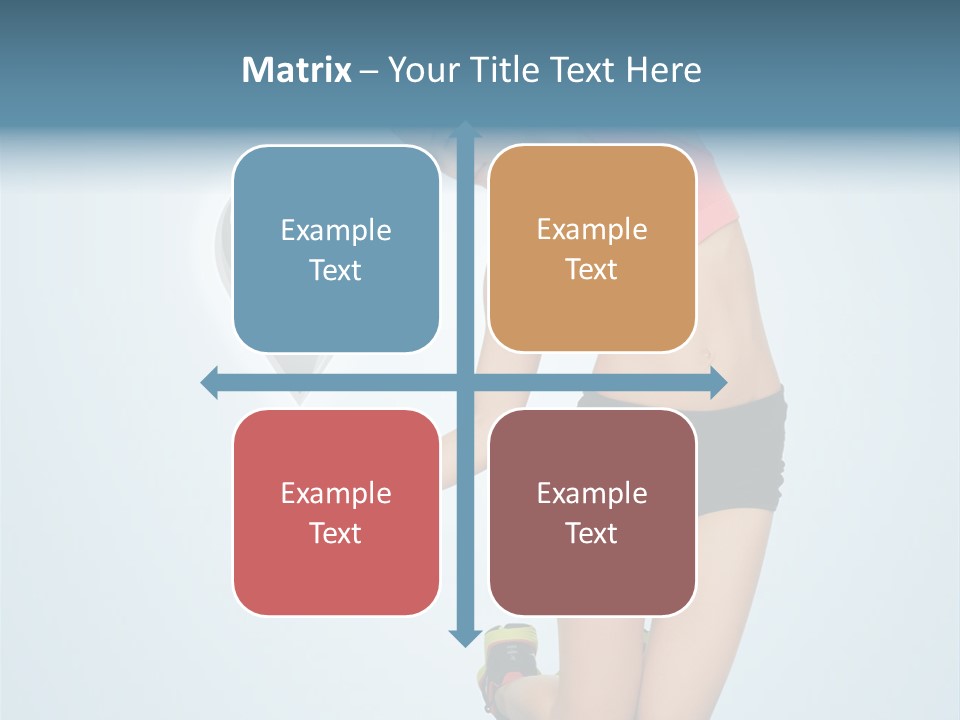 Shape Dumbell Icon PowerPoint Template