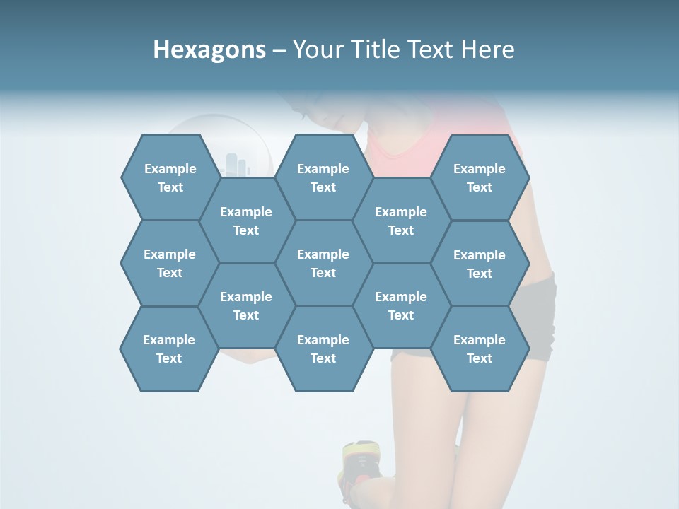 Shape Dumbell Icon PowerPoint Template