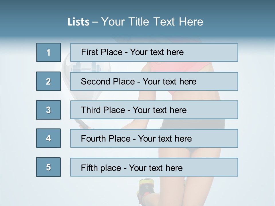 Shape Dumbell Icon PowerPoint Template