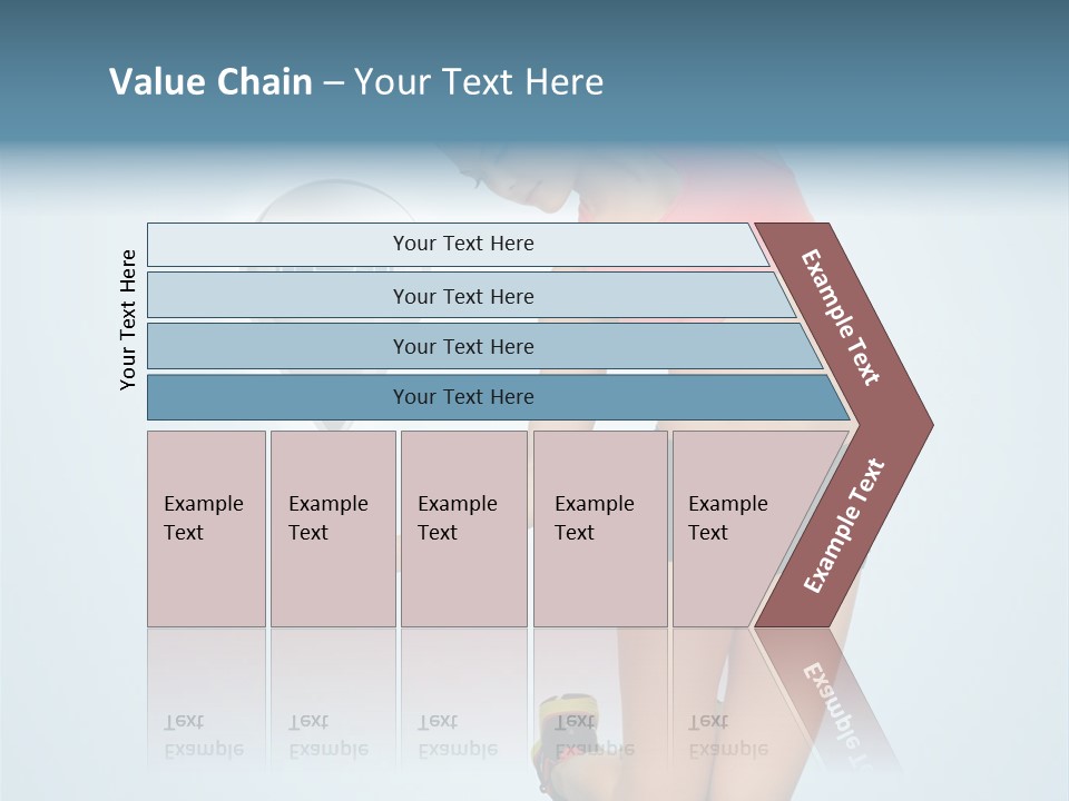 Shape Dumbell Icon PowerPoint Template
