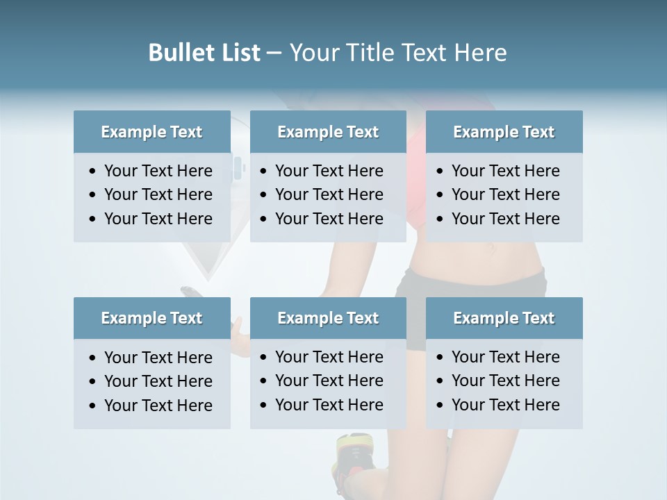 Shape Dumbell Icon PowerPoint Template