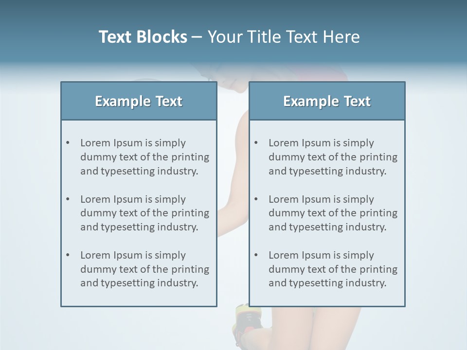 Shape Dumbell Icon PowerPoint Template