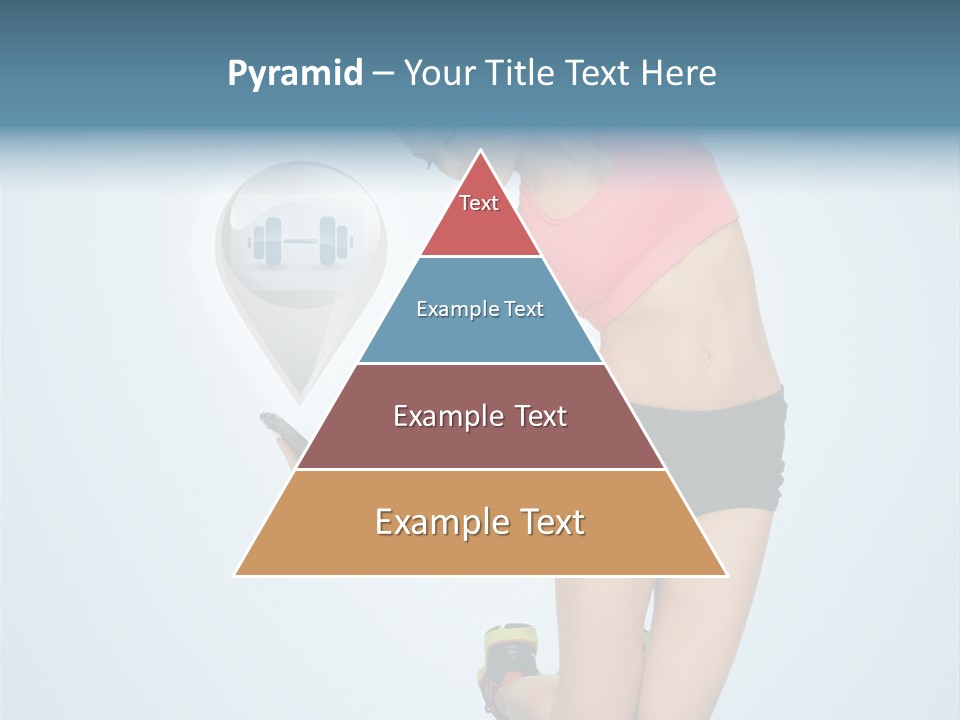 Shape Dumbell Icon PowerPoint Template