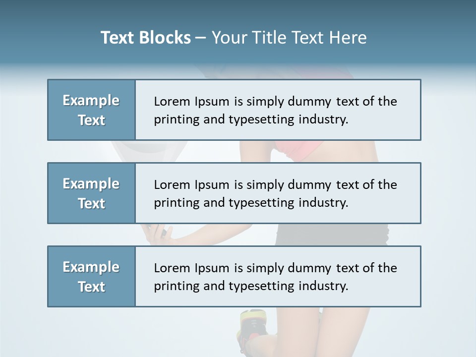 Shape Dumbell Icon PowerPoint Template