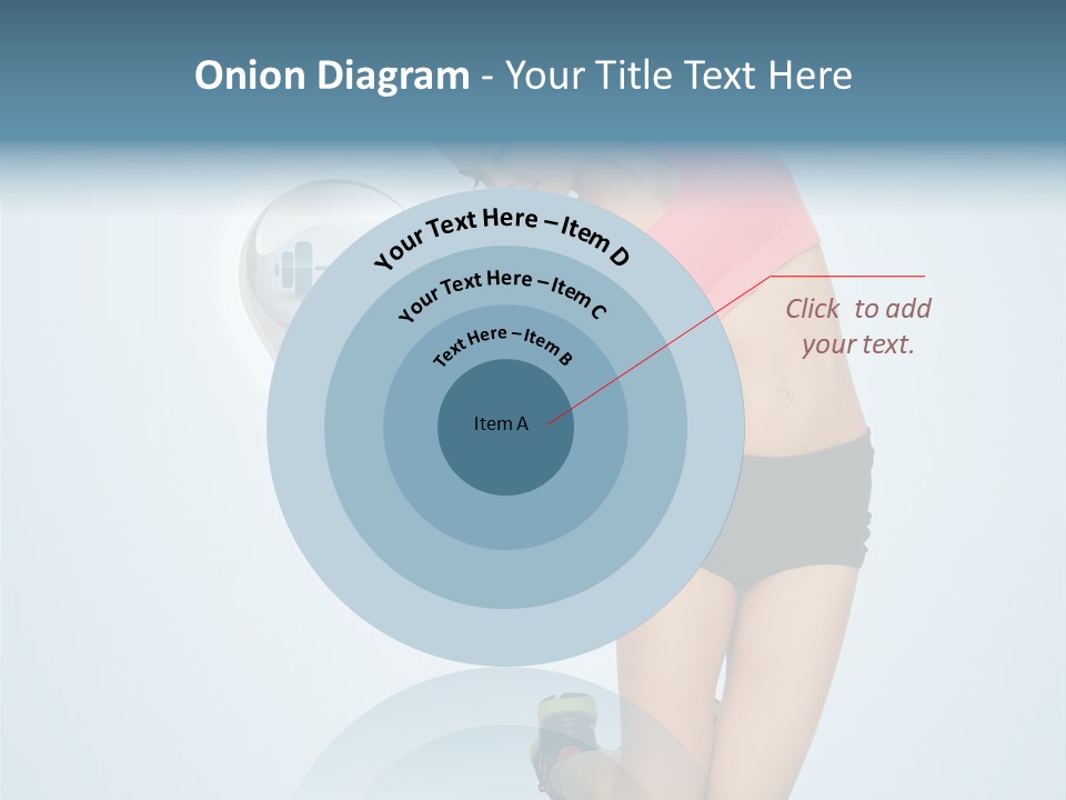 Shape Dumbell Icon PowerPoint Template