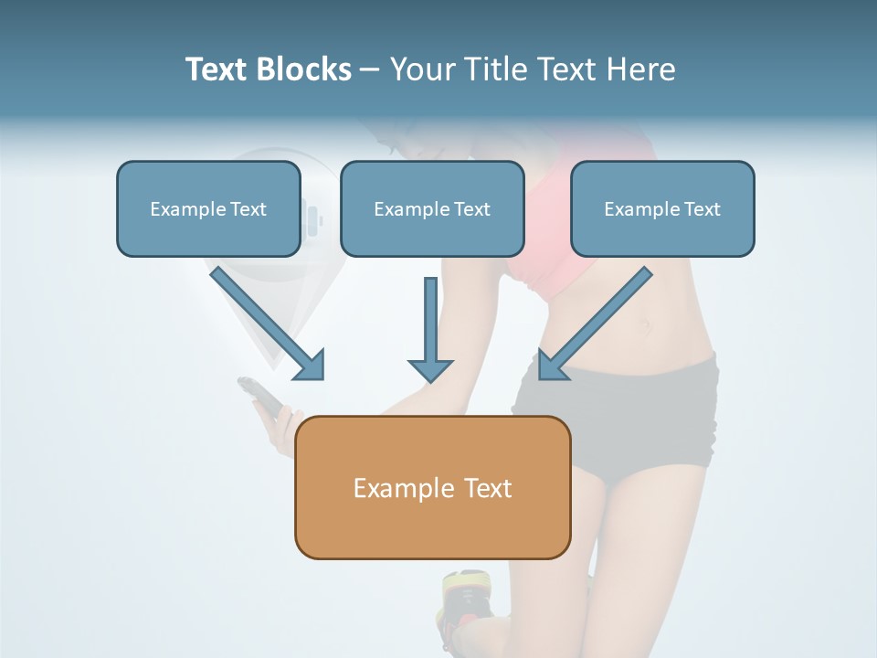 Shape Dumbell Icon PowerPoint Template