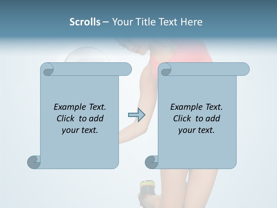 Shape Dumbell Icon PowerPoint Template