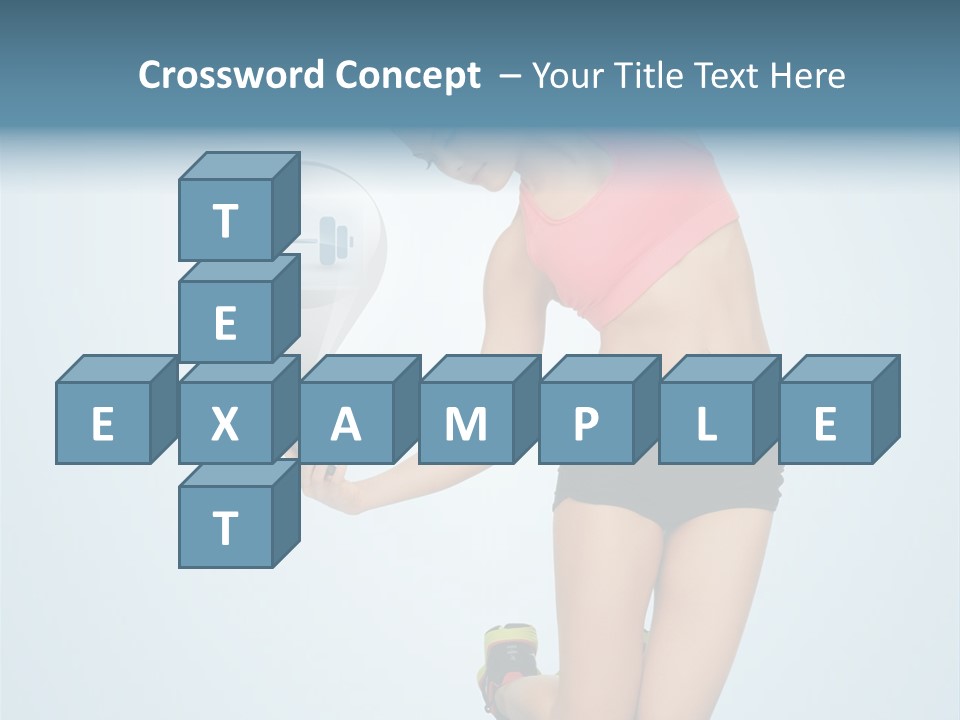 Shape Dumbell Icon PowerPoint Template