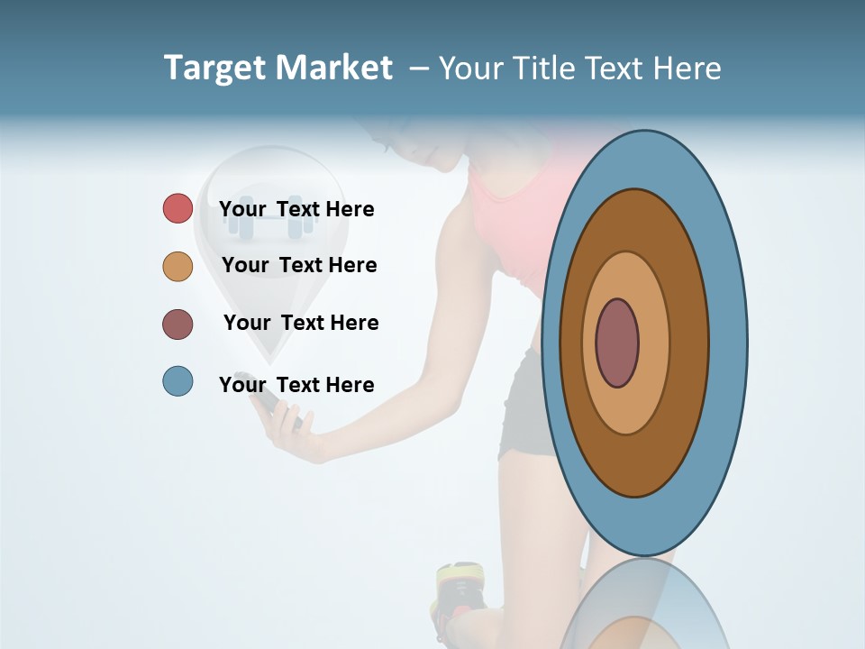 Shape Dumbell Icon PowerPoint Template