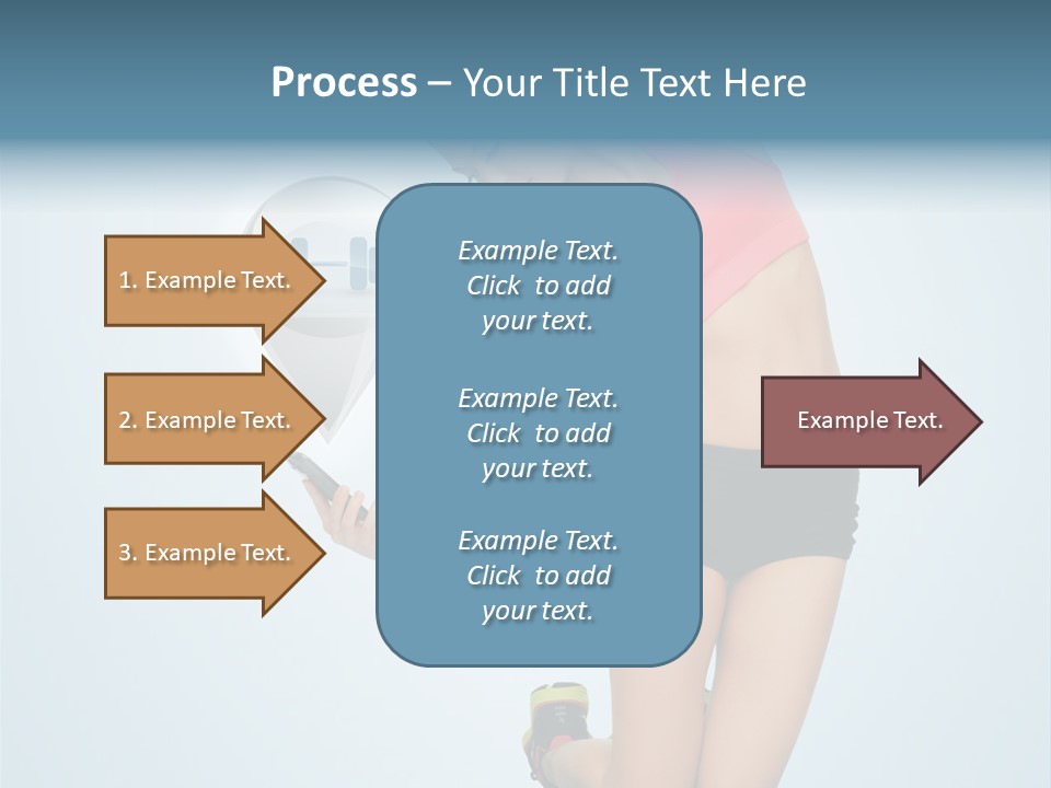 Shape Dumbell Icon PowerPoint Template
