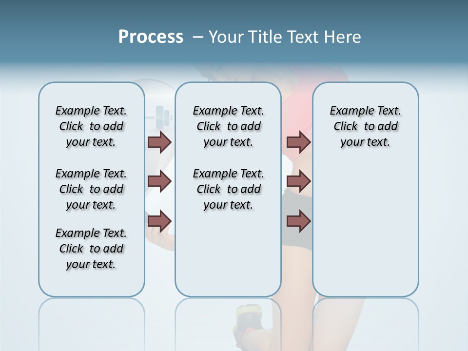 Shape Dumbell Icon PowerPoint Template