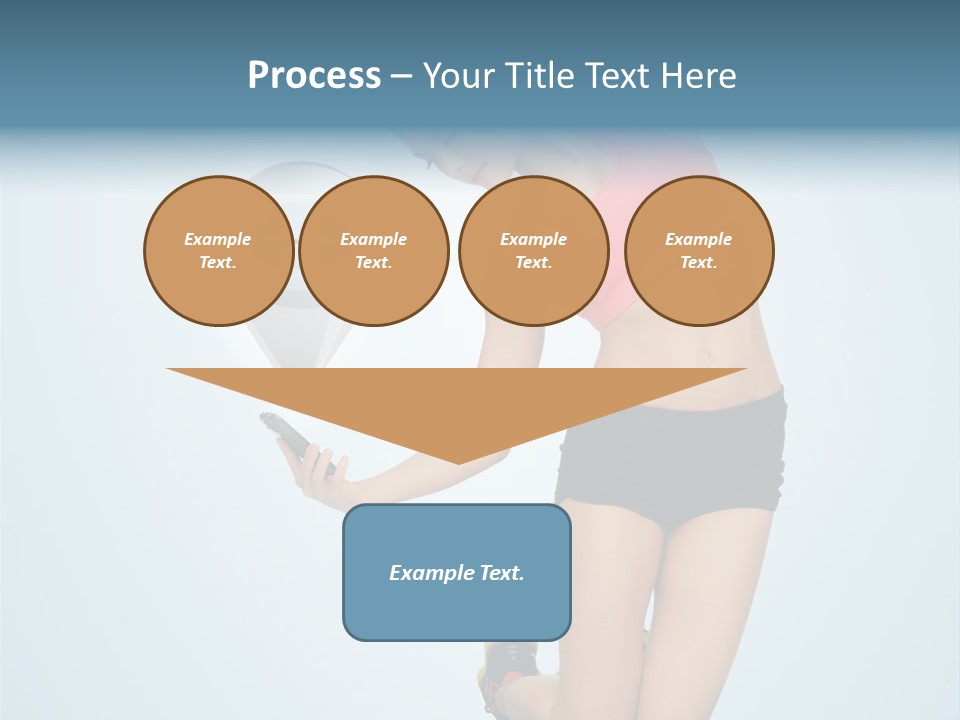 Shape Dumbell Icon PowerPoint Template