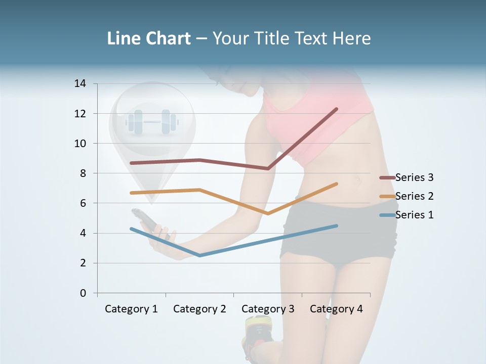 Shape Dumbell Icon PowerPoint Template