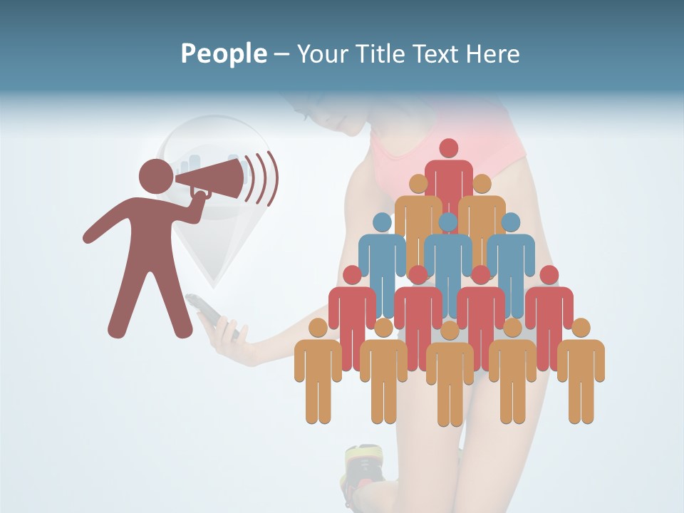 Shape Dumbell Icon PowerPoint Template