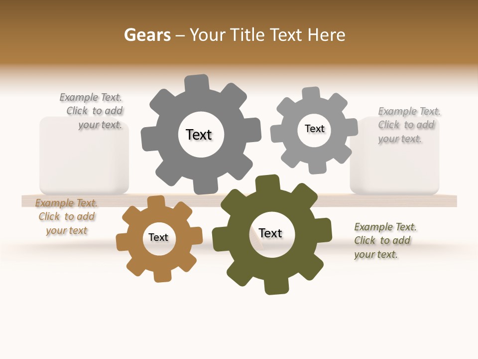 Risk Seesaw Price PowerPoint Template
